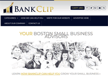 Tablet Screenshot of bankclip.com